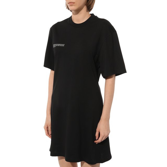 фото Хлопковое платье pangaia