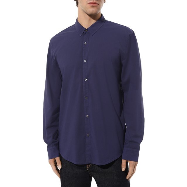 фото Хлопковая рубашка james perse