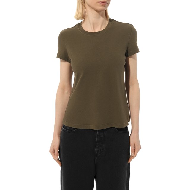 фото Хлопковая футболка james perse