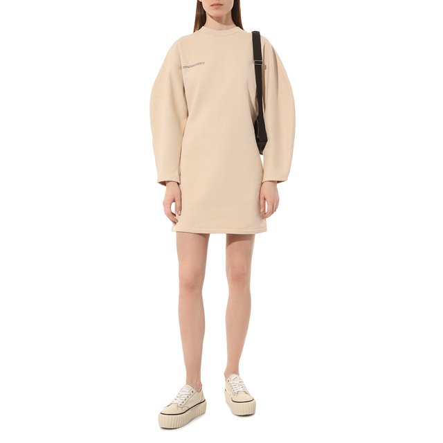 фото Хлопковое платье pangaia