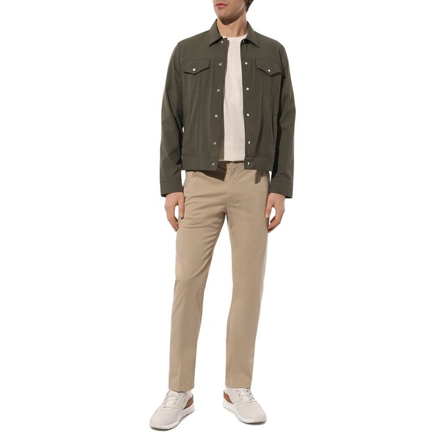 фото Хлопковые брюки stefano ricci