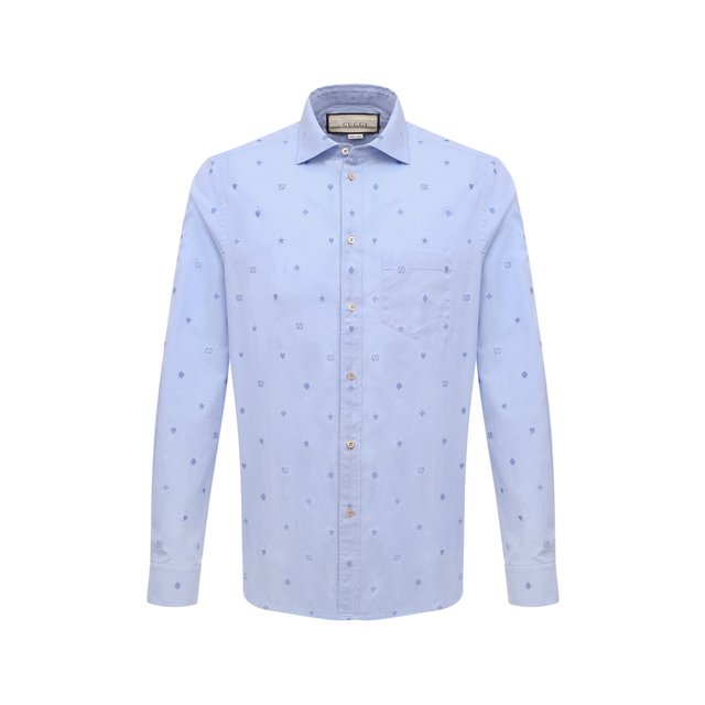 фото Хлопковая рубашка gucci