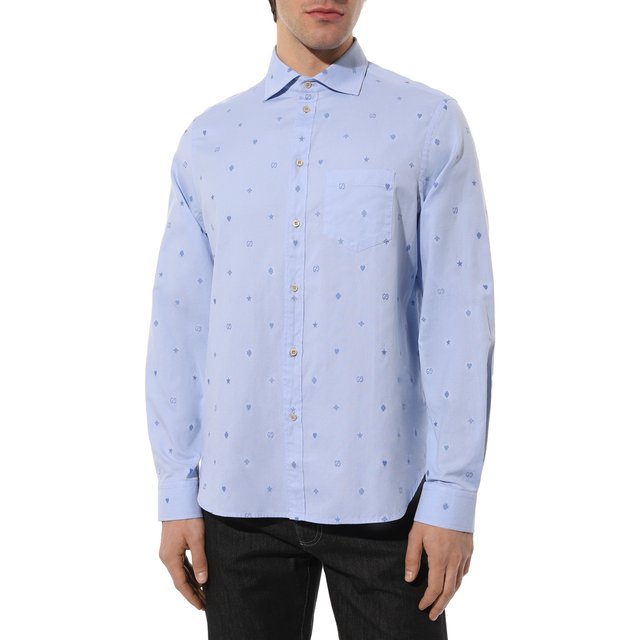 фото Хлопковая рубашка gucci