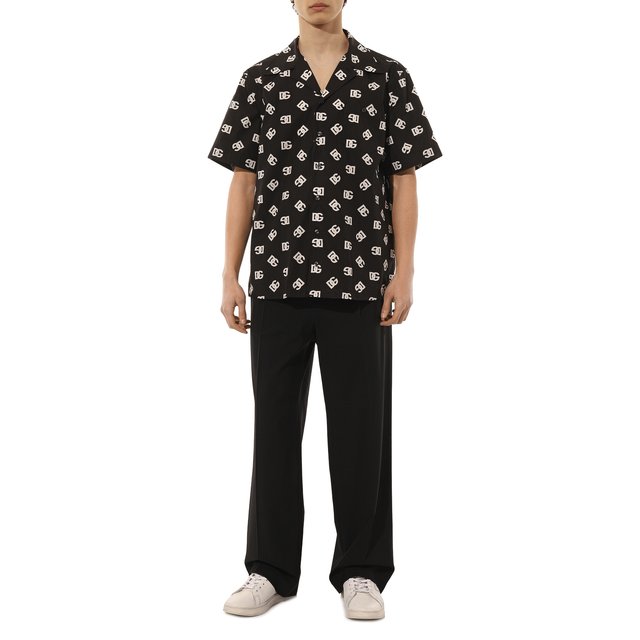 фото Хлопковая рубашка dolce & gabbana