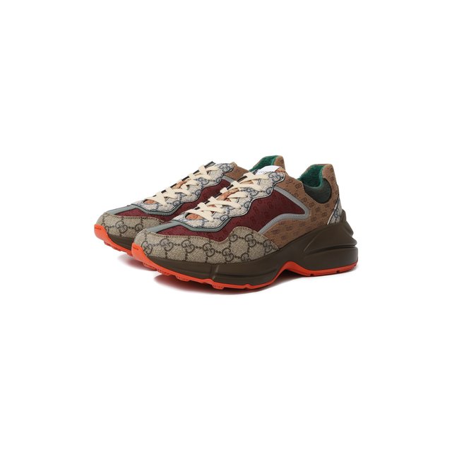 фото Текстильные кроссовки rhyton gucci