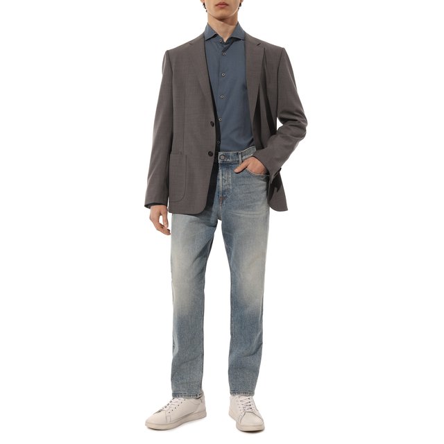 фото Хлопковая рубашка van laack