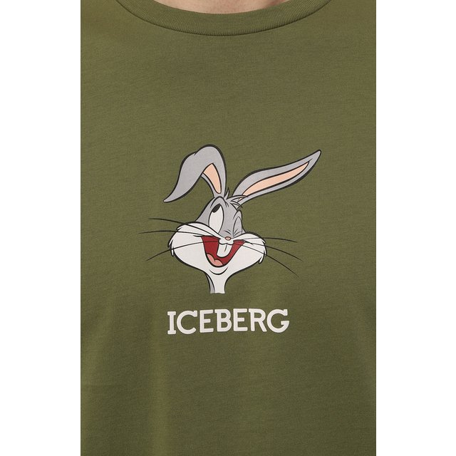 фото Хлопковая футболка iceberg