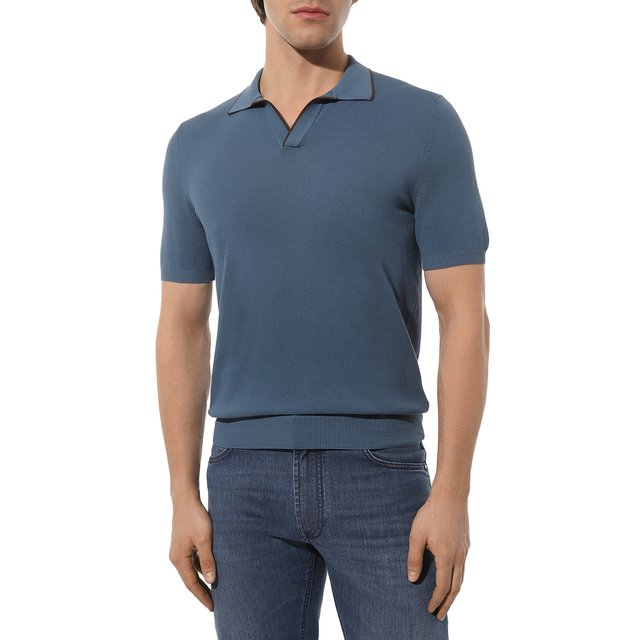 фото Хлопковое поло gran sasso