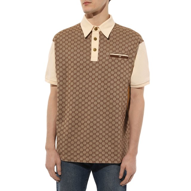 фото Хлопковое поло gucci