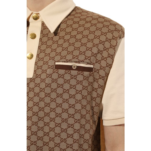 фото Хлопковое поло gucci