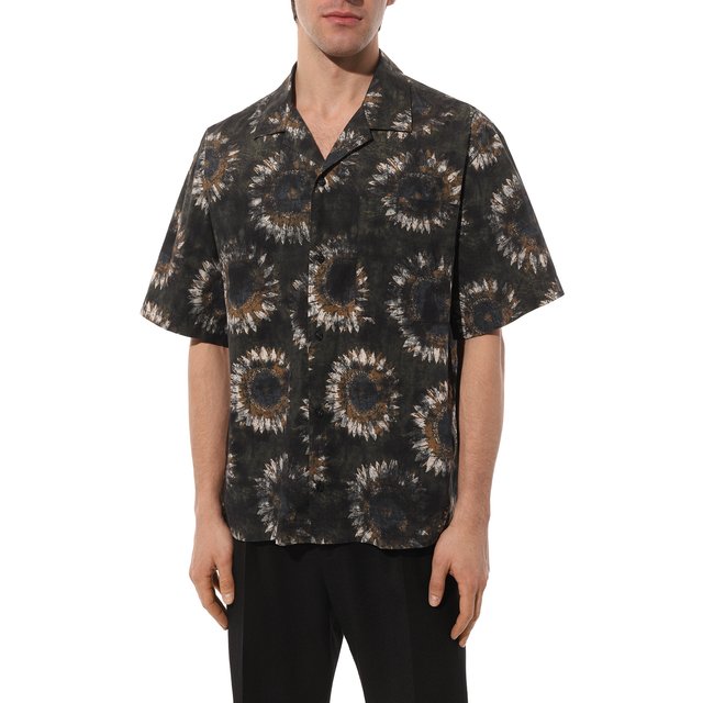 фото Хлопковая рубашка hugo