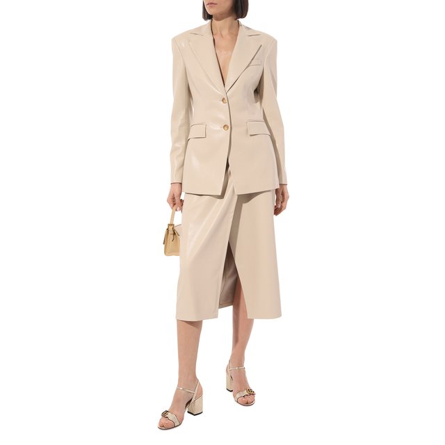 фото Кожаные босоножки marmont gucci