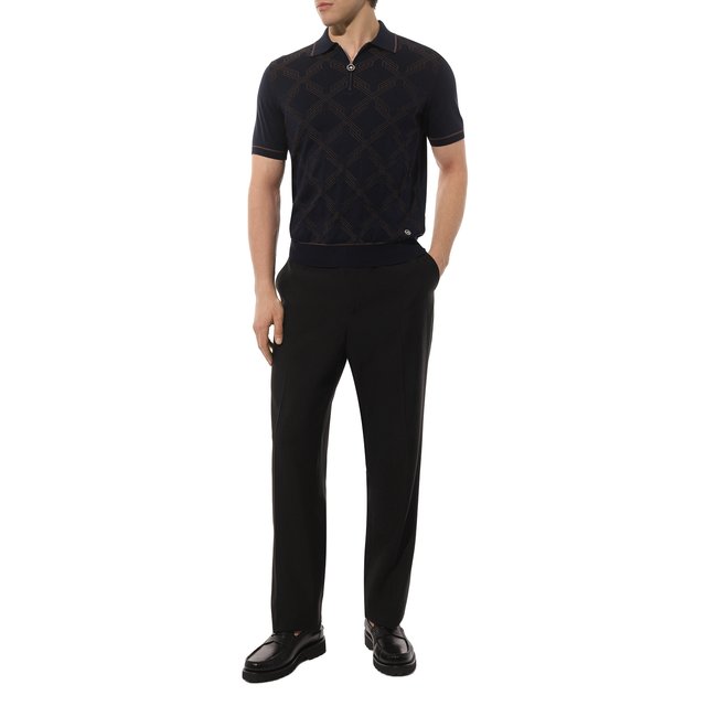 фото Поло из шелка и хлопка stefano ricci