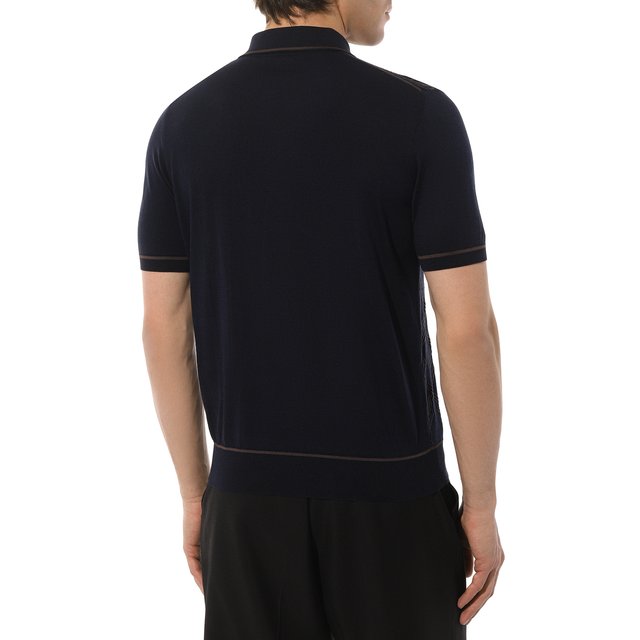 фото Поло из шелка и хлопка stefano ricci