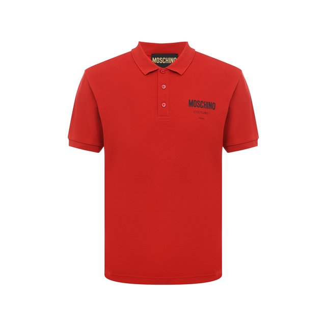 фото Хлопковое поло moschino