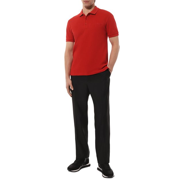 фото Хлопковое поло moschino