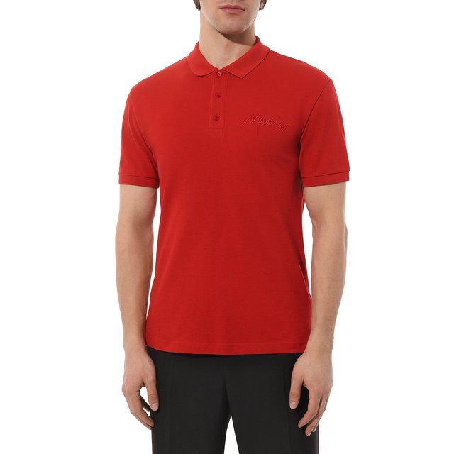 фото Хлопковое поло moschino