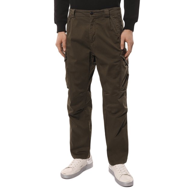 фото Хлопковые брюки c.p. company