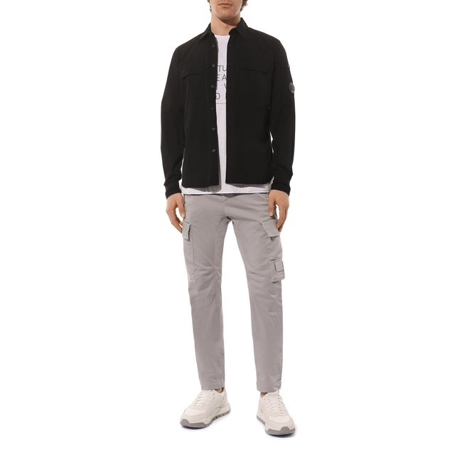 фото Хлопковые брюки c.p. company