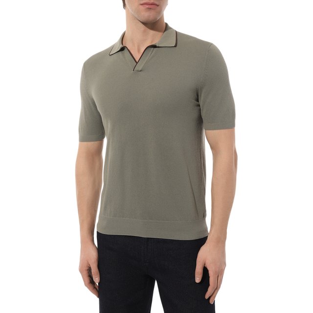 фото Хлопковое поло gran sasso