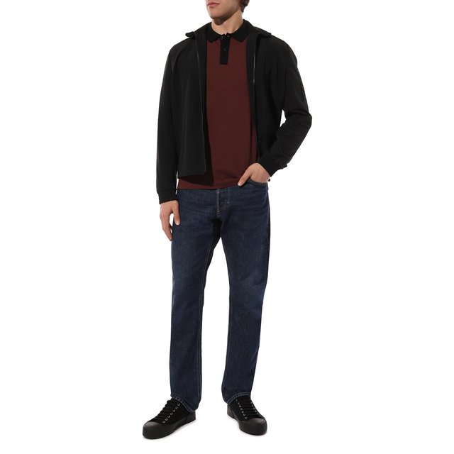 фото Хлопковое поло boss