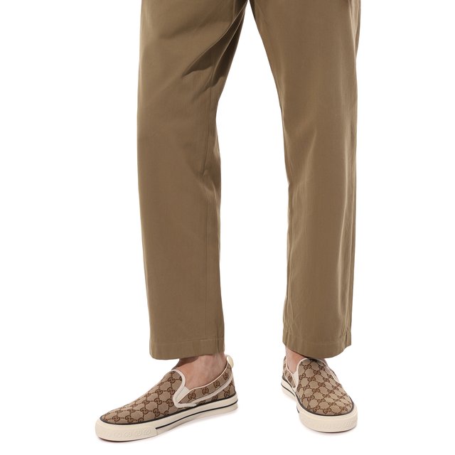 фото Текстильные слипоны tennis 1977 gucci