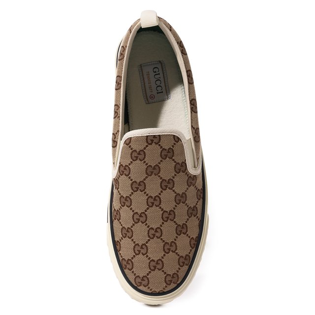 фото Текстильные слипоны tennis 1977 gucci