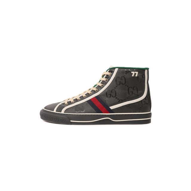 фото Текстильные кеды gucci tennis 1977 gucci
