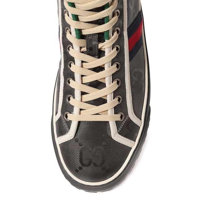 фото Текстильные кеды gucci tennis 1977 gucci