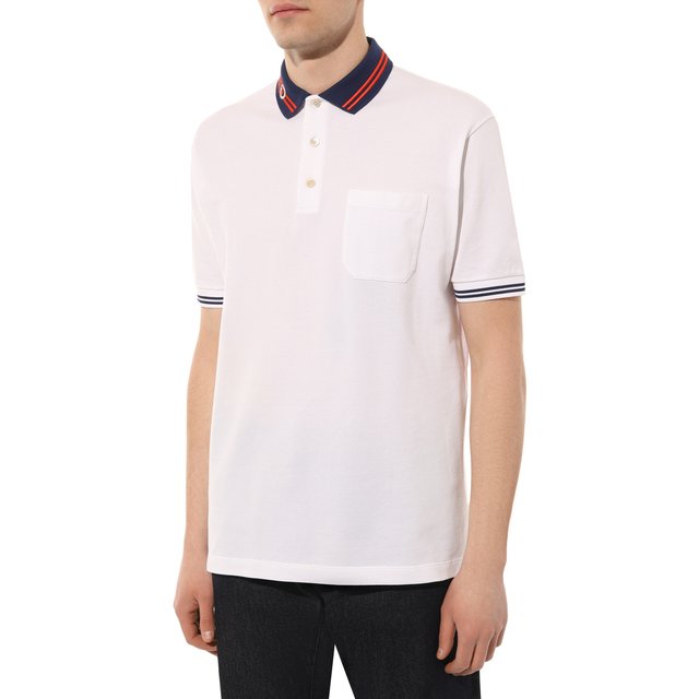 фото Хлопковое поло gucci