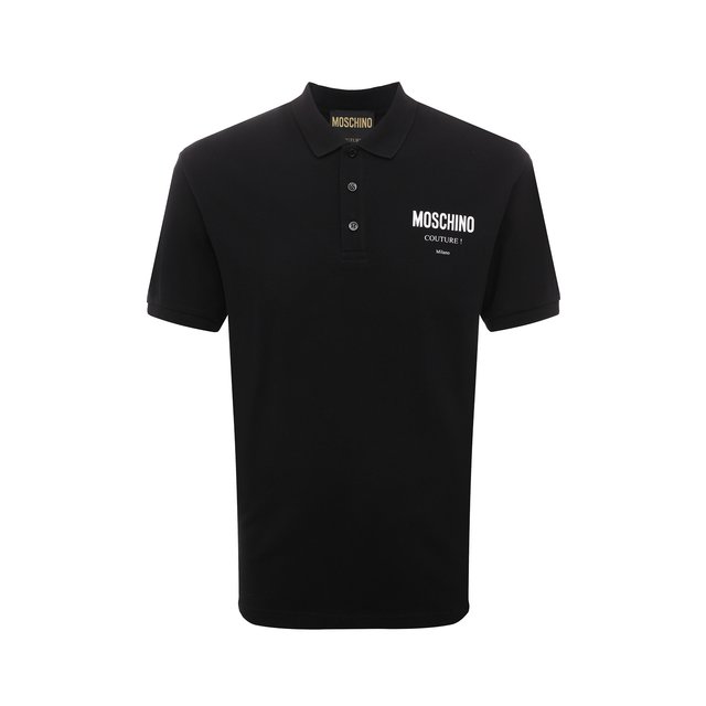 фото Хлопковое поло moschino