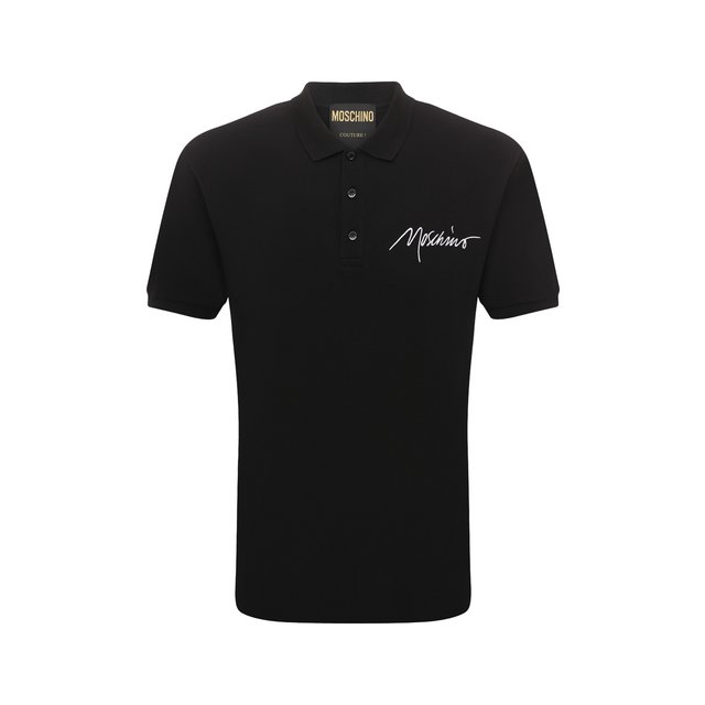 фото Хлопковое поло moschino