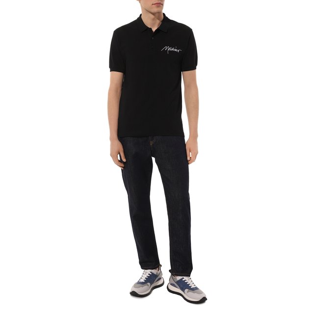 фото Хлопковое поло moschino