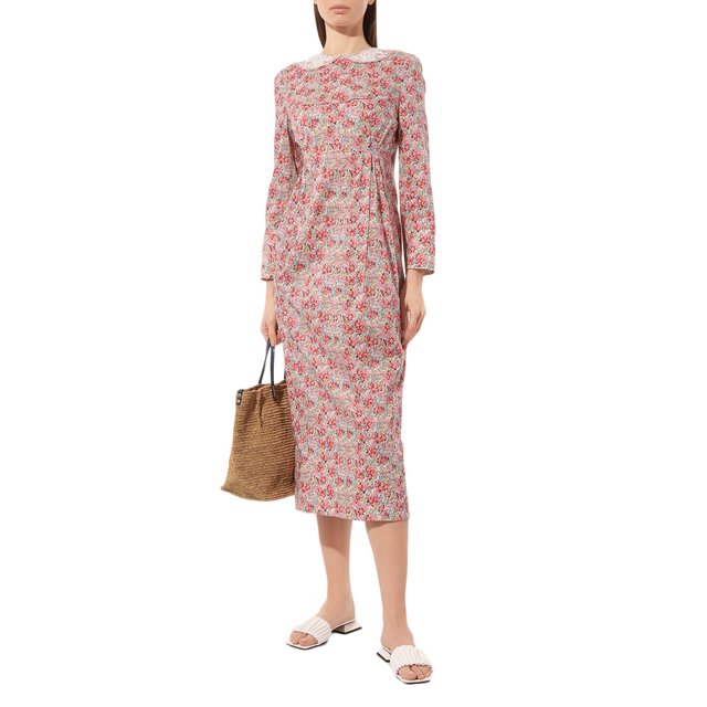 фото Хлопковое платье nackiye