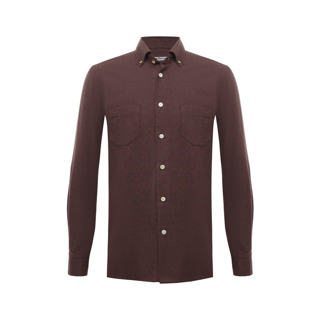 фото Хлопковая рубашка kiton