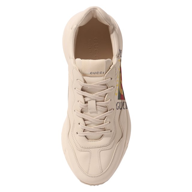 фото Кожаные кроссовки rhyton gucci