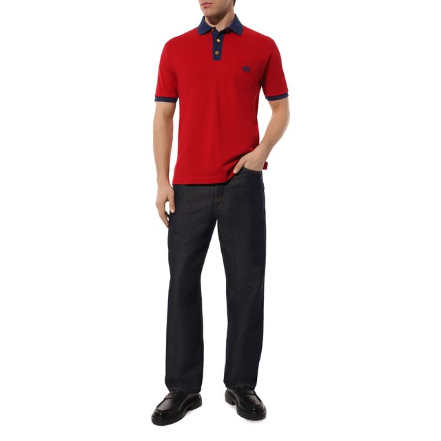 фото Хлопковое поло gucci