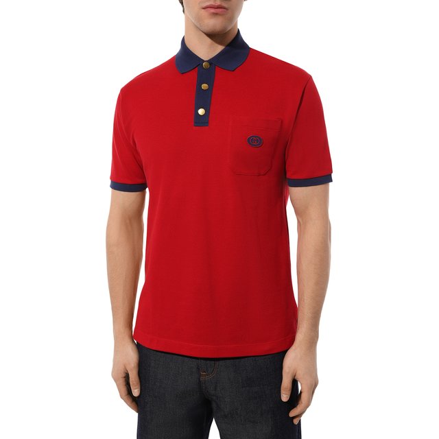 фото Хлопковое поло gucci