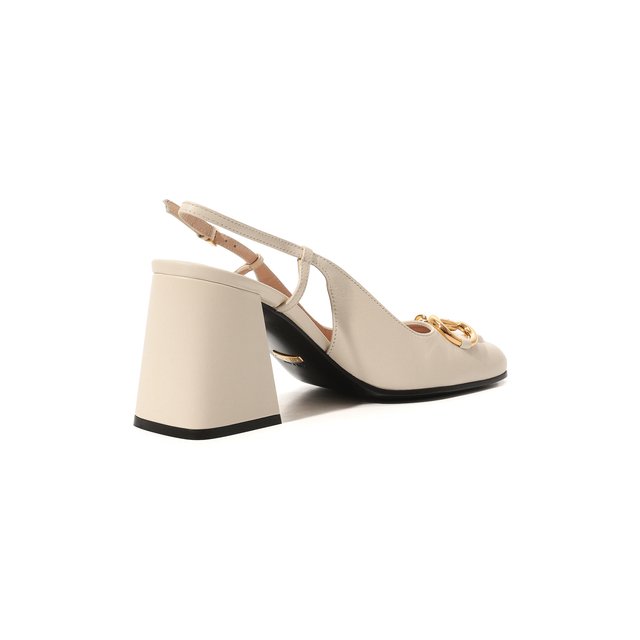 фото Кожаные туфли horsebit gucci