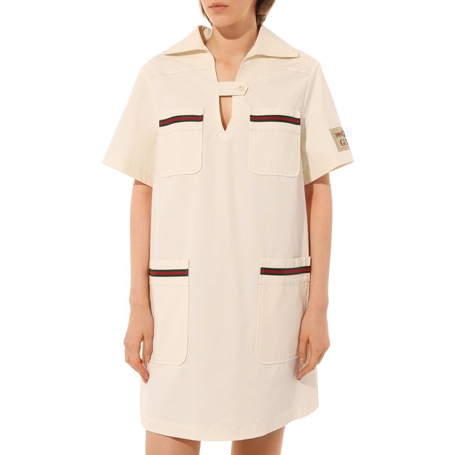 фото Хлопковое платье gucci