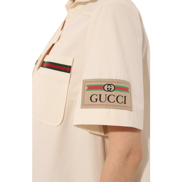 фото Хлопковое платье gucci
