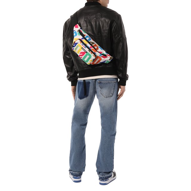 фото Текстильная поясная сумка dsquared2
