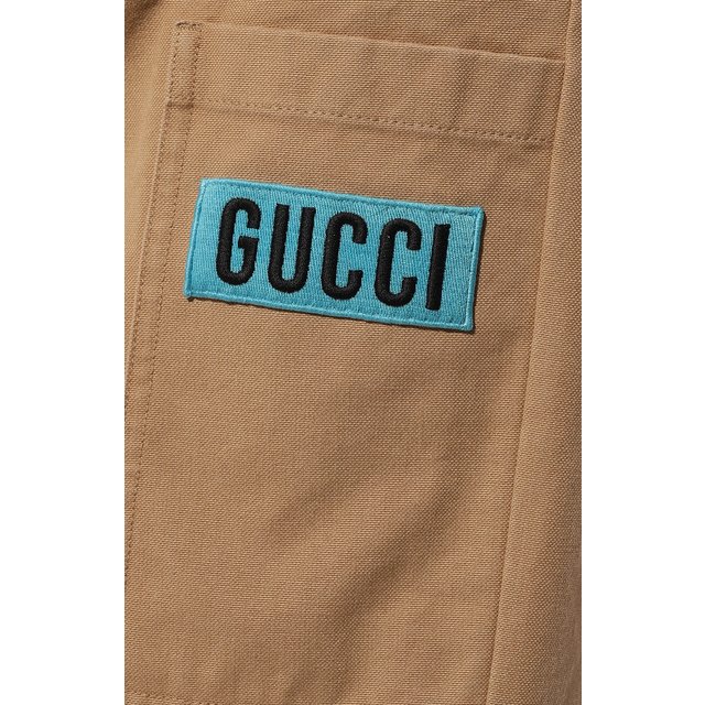 фото Хлопковые брюки gucci