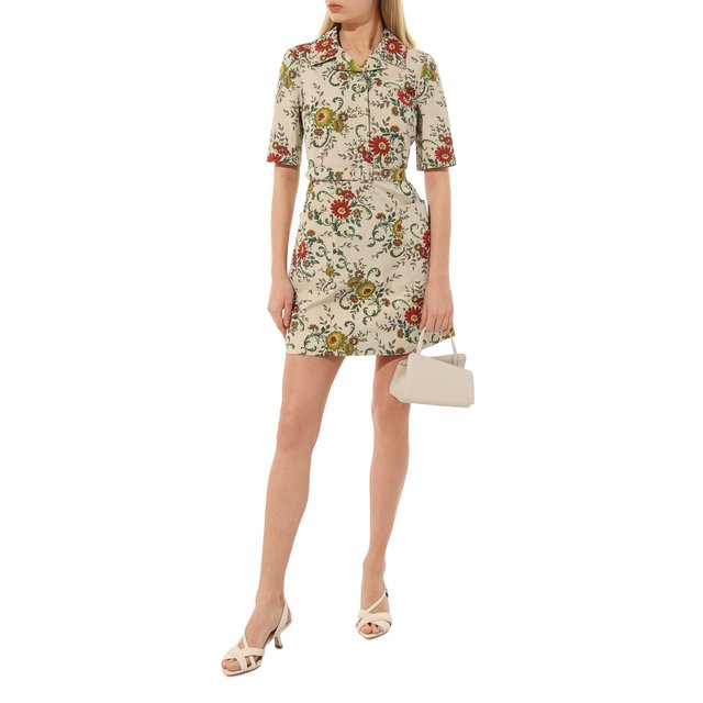 фото Хлопковое платье gucci