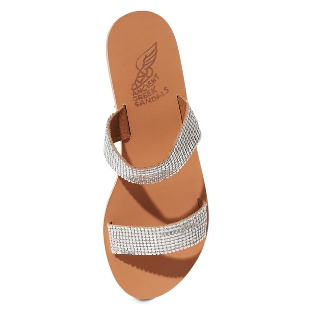 фото Кожаные шлепанцы melie ancient greek sandals