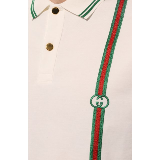 фото Хлопковое поло gucci