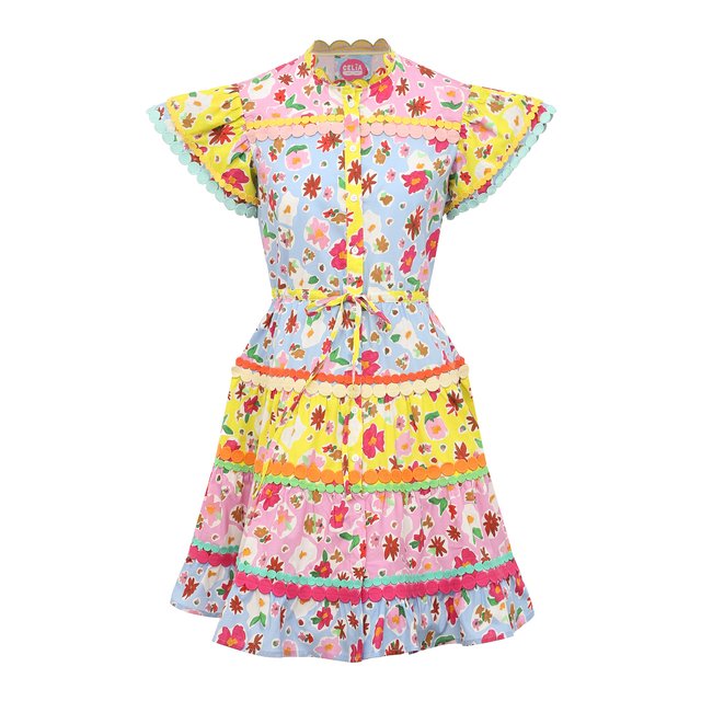 фото Хлопковое платье celia b