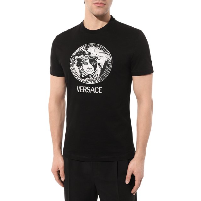 фото Хлопковая футболка versace