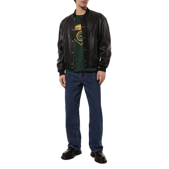 фото Хлопковая футболка saint laurent