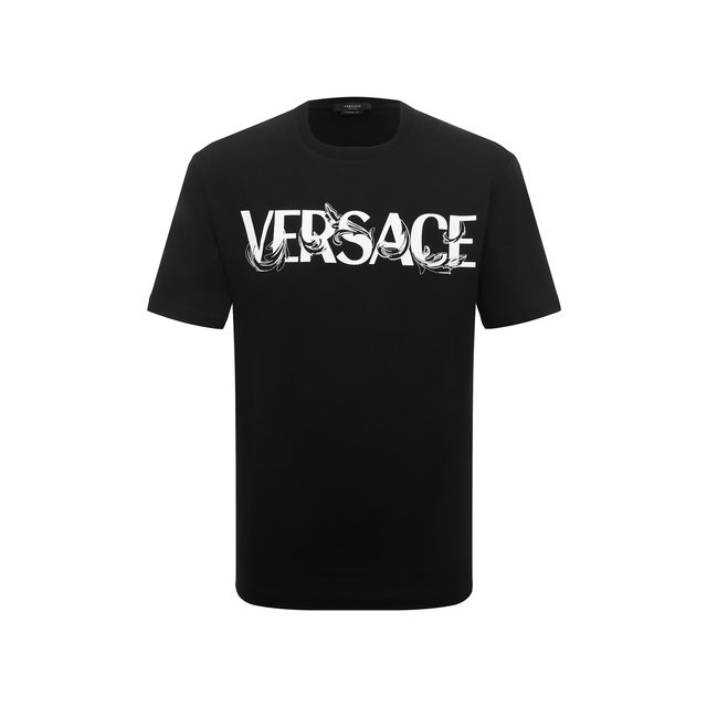 фото Хлопковая футболка versace